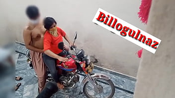 Desi village girl gets fucked on a bike by her friend in this steamy video